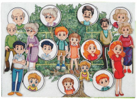 Развивающая игра Семья 1