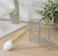 Ёрш для посуды с микрофиброй